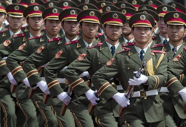Desfile militar na China