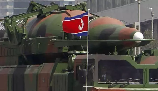 Míssil nuclear da Coreia do Norte