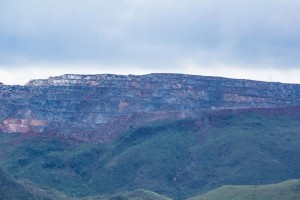 Atividade mineradora no Complexo Vargem Grande, da Vale
