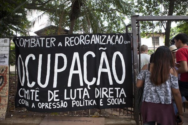 Cenas das ocupações das escolas em São Paulo