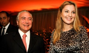 Temer e a mulher, Marcela