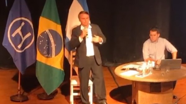 Bolsonaro na Hebraica