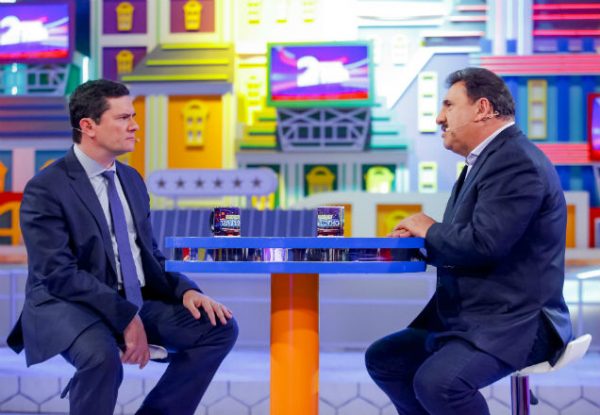 Sergio Moro no Programa do Ratinho