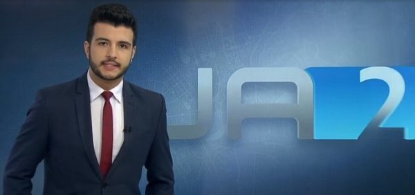 Matheus Ribeiro segue no comando do JA2, da TV Anhanguera, afiliada da Globo em Goiás