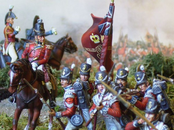 Wellington no final de Waterloo