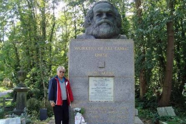 O túmulo de Marx, em Londres