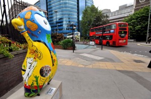 London 2012 Olympic Mascot sculptures
