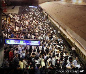 ndia-metrô-em-Nova-Delhi