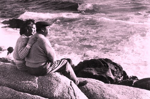 Neruda e Matilde em Isla Negra