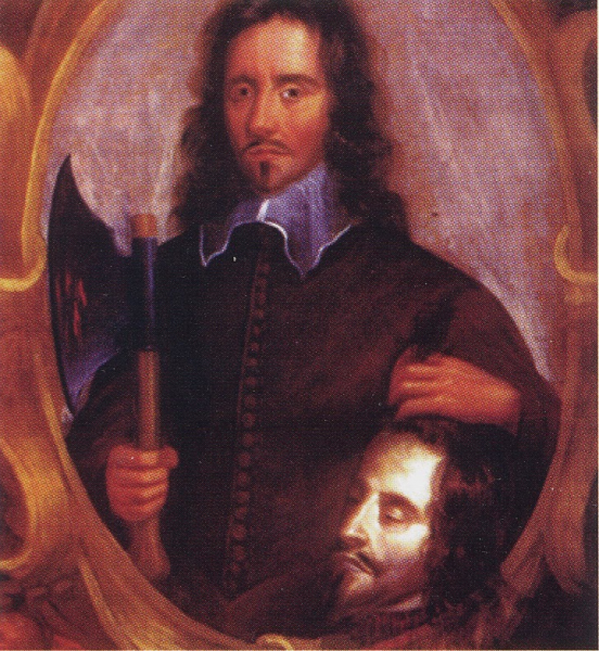 O rei Charles I acabou decapitado