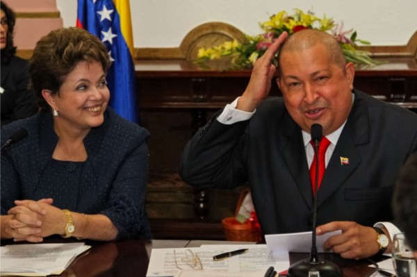 Dilma e Chávez