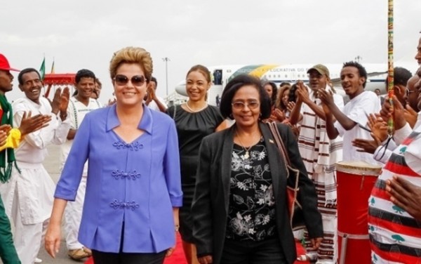 Dilma na Etiópia