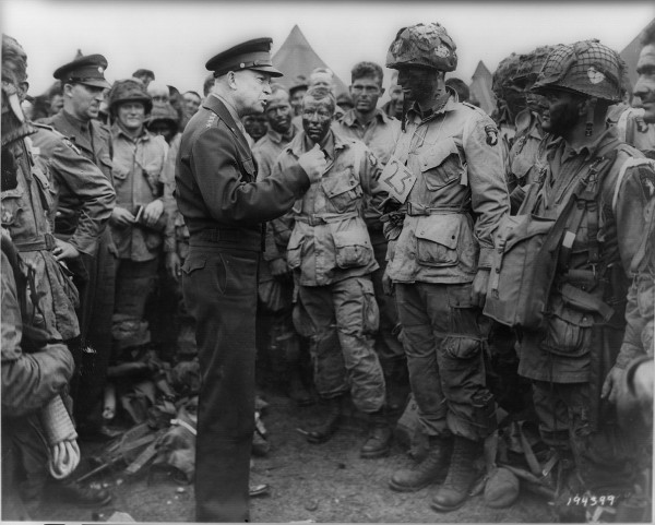 O general Eisenhower tinha um comunicado pronto para o caso de a operação fracassar