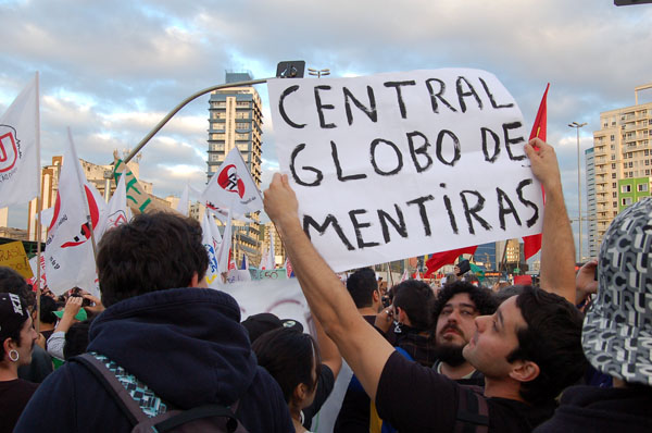 A Globo é altamente rejeitada pela sociedade