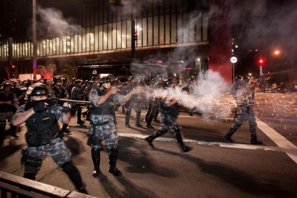 Resultado de imagem para repressão PM SP junho 2013