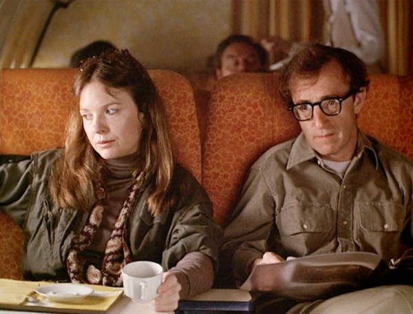 Diane Keaton e Woody Allen em Annie Hall