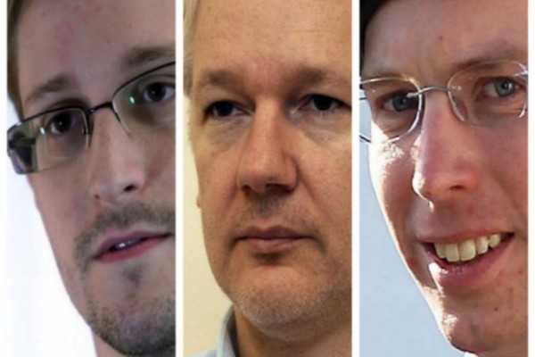 snowden manning assange