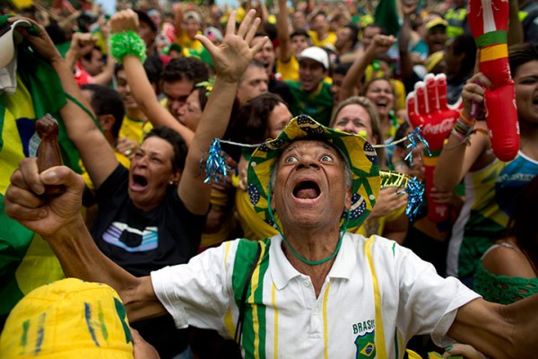 Brazil fans