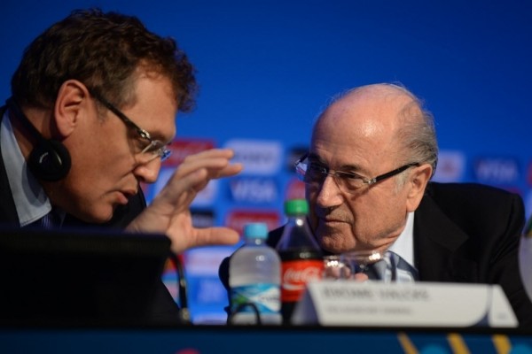 Valcke e Blatter