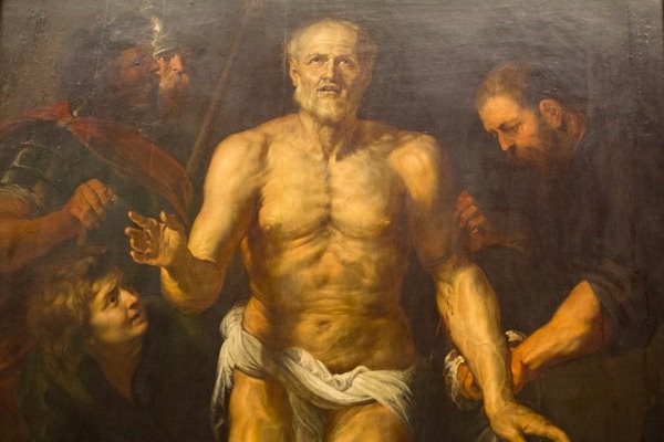 A morte de Sêneca, por Rubens