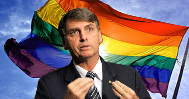 bolsonaro gay bandeira arco iris