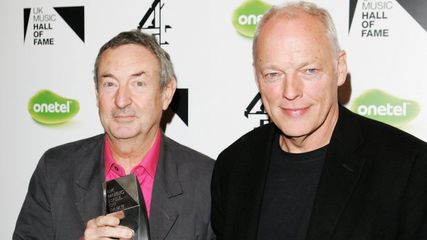 Nick Mason e David Gilmour: e então sobraram dois