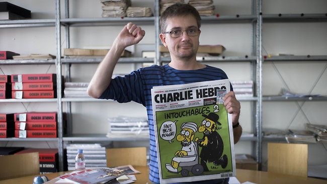 O cartunista Charb, do Charlie Hebdo, morto no atentado 