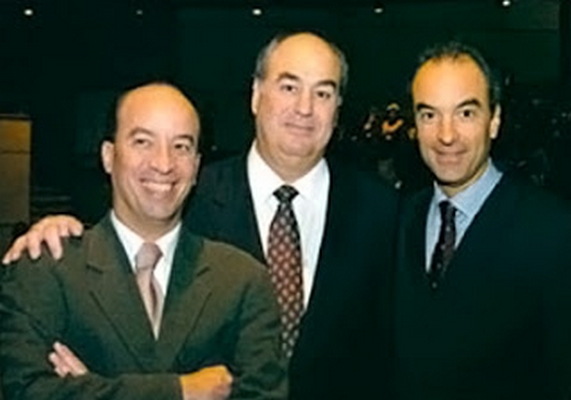 José Roberto, Roberto Irineu e João Roberto Marinho