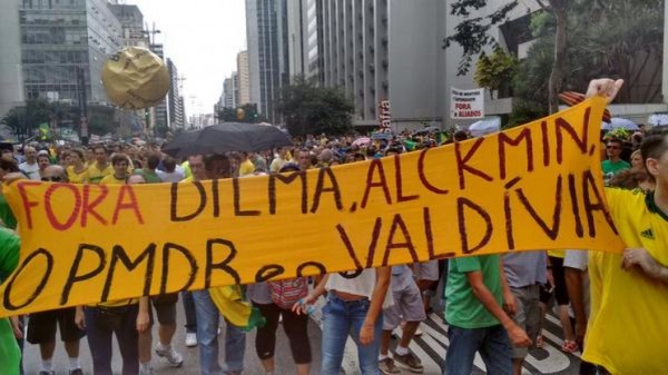 Momento de humor na Paulista