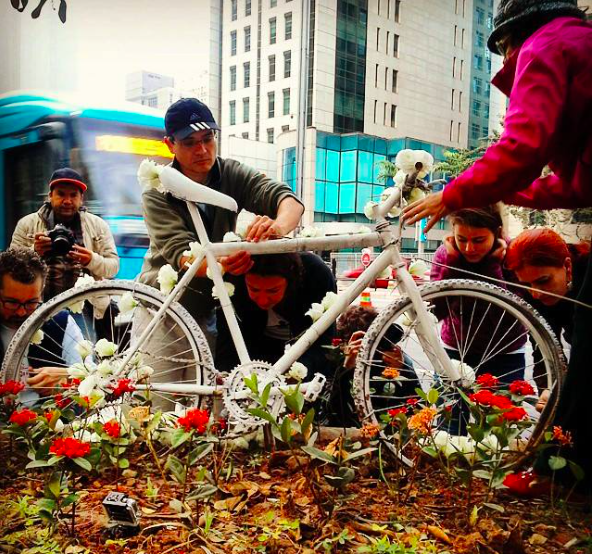 O tributo a Márcia Prado na Paulista