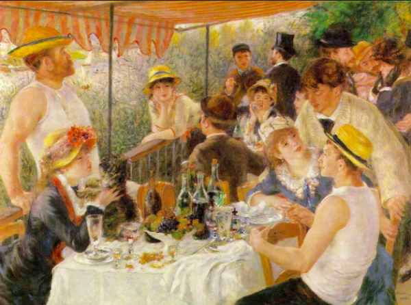 Le dejeuner des canotiers, Renoir