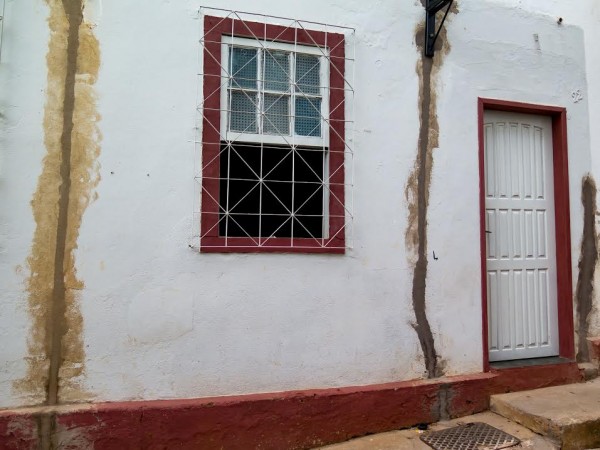 Uma das casas alugadas pela Samarco para os desabrigados