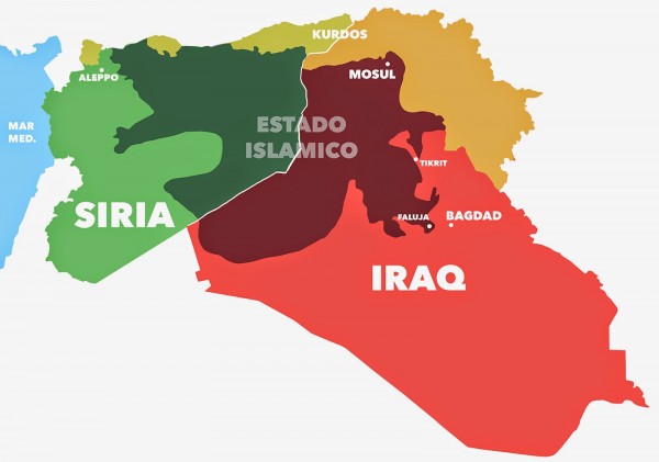 estado islamico territorio