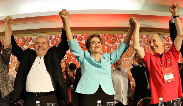 Congresso do PT na Bahia, em junho de 2015