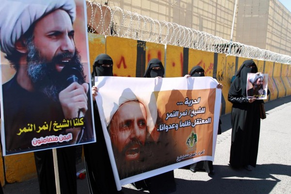 O clérigo Nimr al-Nimr Bakr, executado 