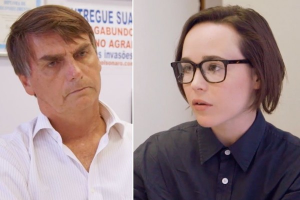 Show de primitivismo de Bolsonaro diante de Ellen