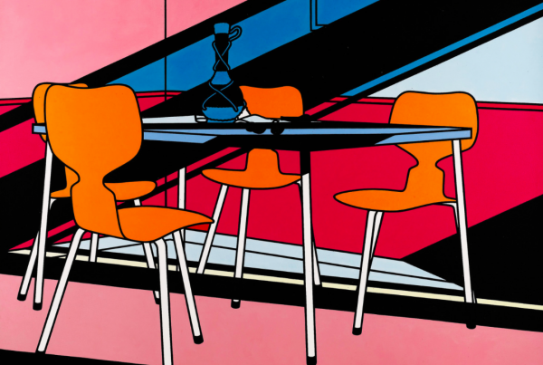 Ilustração de Patrick Caulfield