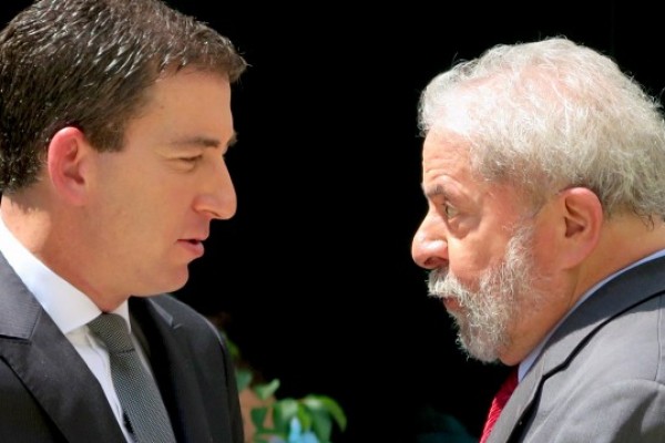 Jornalismo como deve ser: Greenwald com Lula