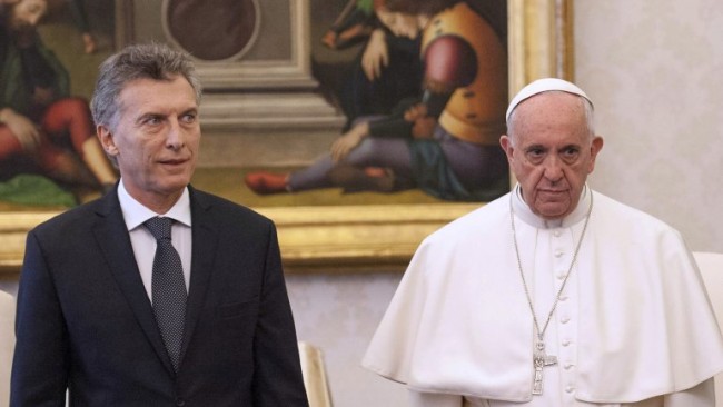 Macri e Bergoglio