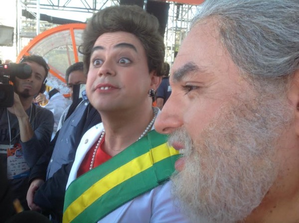 Carioca, do Pânico, encarna Dilma