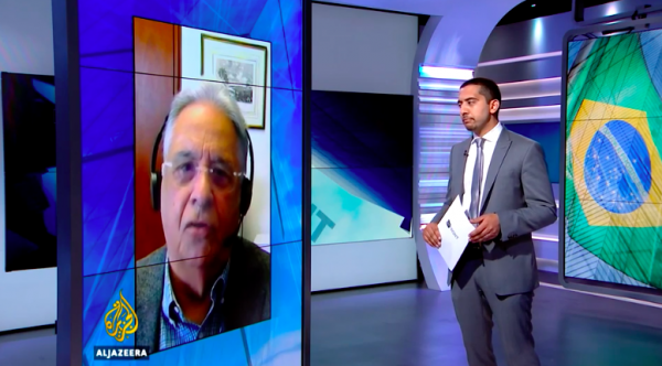 FHC no programa com Mehdi Hasan da Al Jazeera