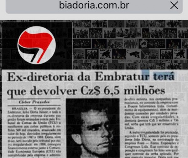 Presente dos hackers para Bia Doria