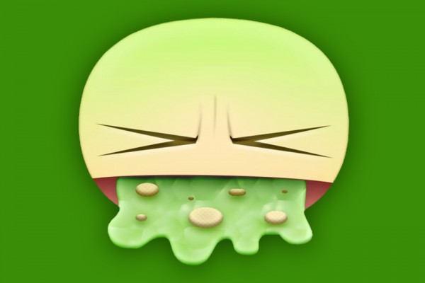 emoji vomito
