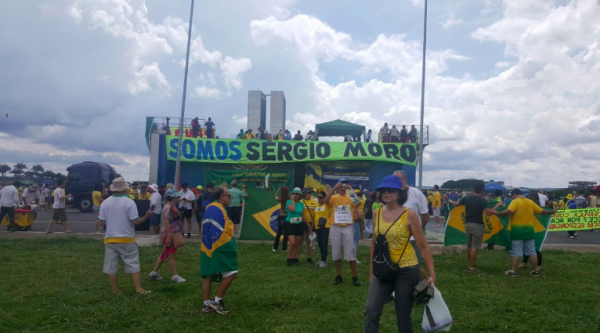 Em Brasília