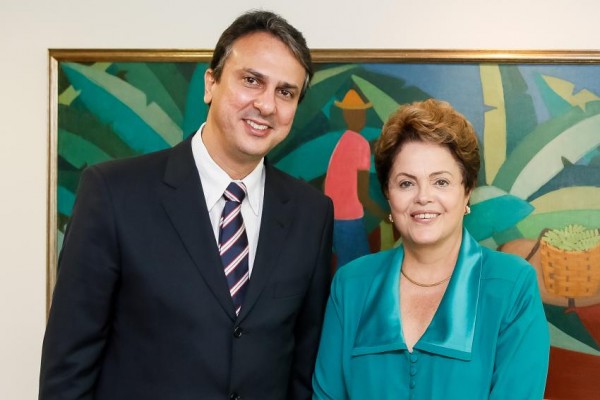 Camilo Santana e Dilma