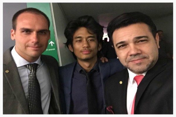 Bolsonaro Jr., Kataguiri e Feliciano nos tempos do impeachment