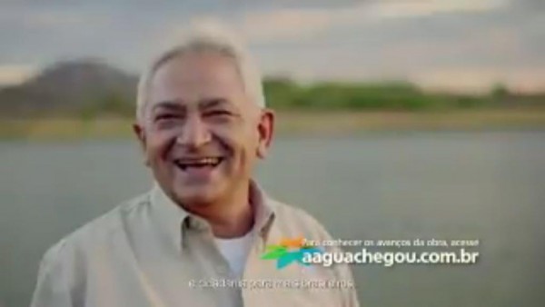 José Bonifácio Gomes na propaganda de Temer