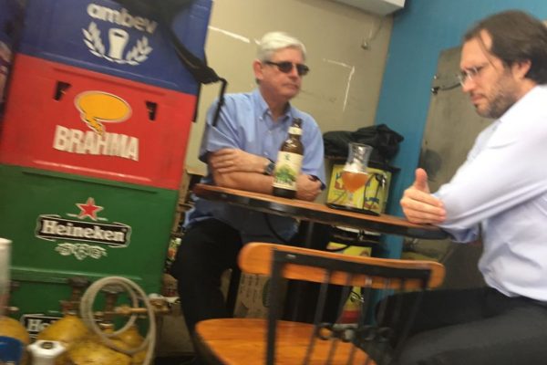 Janot e o advogado de Joesley em boteco do DF