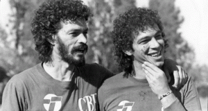Sócrates e Casagrande.
