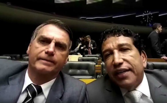 Veja Bolsonaro e Magno Malta